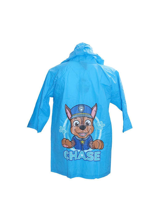 Nickelodeon Waterproof Casual Jacket Blue Paw Patrol with Ηood