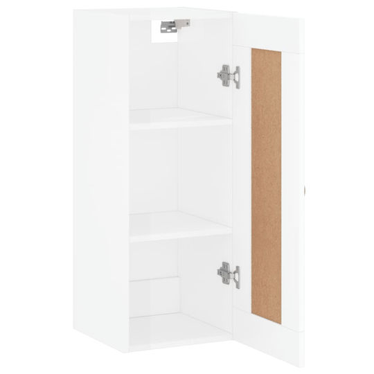 vidaXL Ντουλάπι Μπάνιου 34.5x34x90cm Λευκό