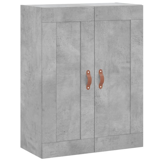 vidaXL Badezimmerschrank B69.5xT34xH90cm Gray