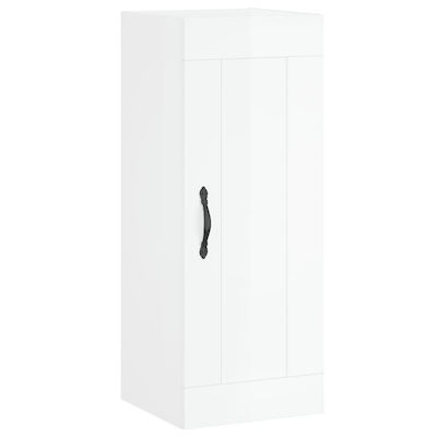 vidaXL Cabinet de baie L34.5xA34xÎ90cm Alb