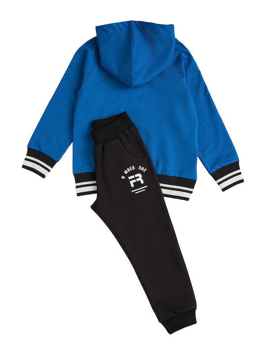 Sprint Kids Sweatpants Set Blue 2pcs