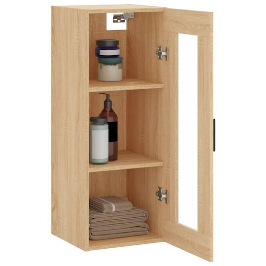 vidaXL Ντουλάπι Μπάνιου 34.5x34x90cm Sonoma