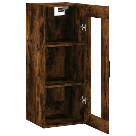 vidaXL Ντουλάπι Μπάνιου 34.5x34x90cm Δρυς