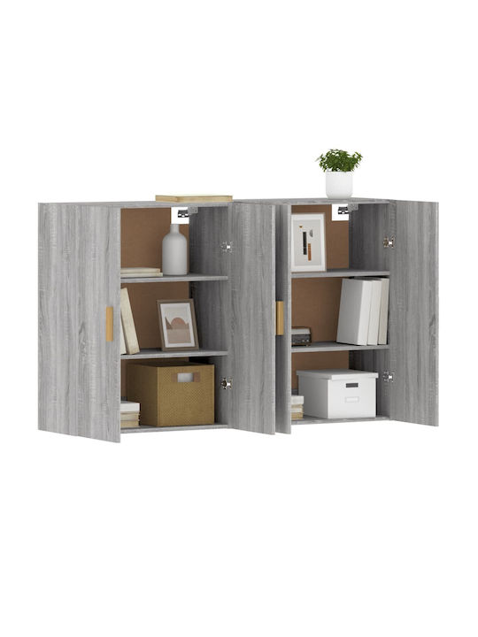 Bufet Gri Sonoma 69.5x34x90cm
