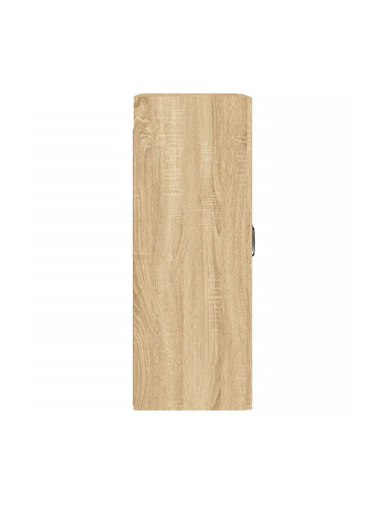 Sideboard Wooden Sonoma Oak 69.5x34x90cm