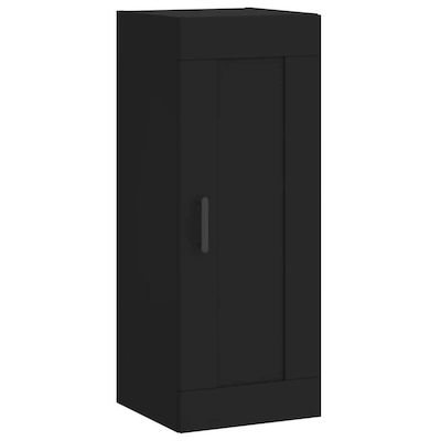 vidaXL Cabinet de baie L34.5xA34xÎ90cm Negru