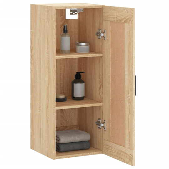 vidaXL Ντουλάπι Μπάνιου 34.5x34x90cm Sonoma