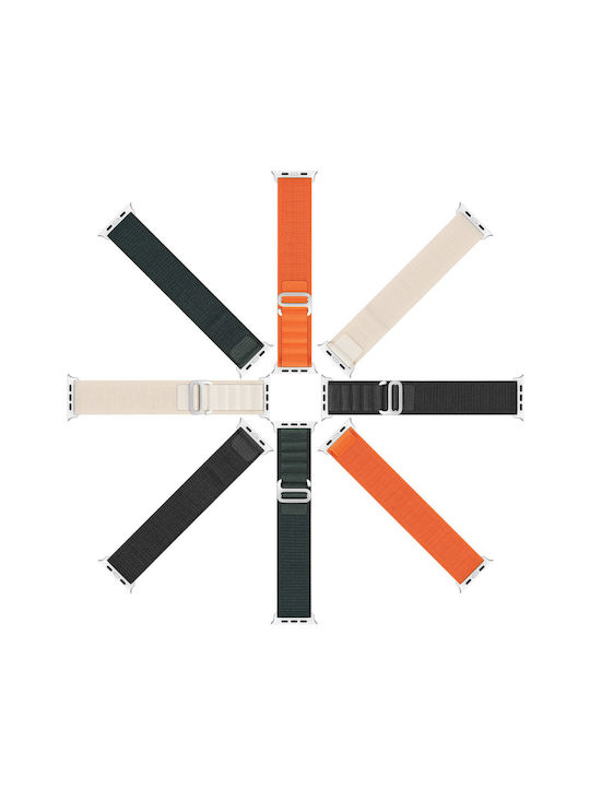 Dux Ducis Armband Stoff Grün (Apple Watch 38/40/41/42mm)