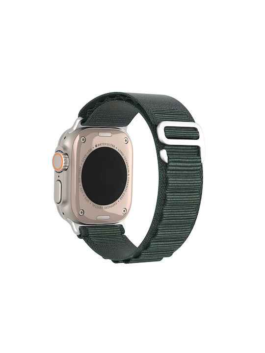 Dux Ducis Armband Stoff Grün (Apple Watch 38/40/41/42mm)