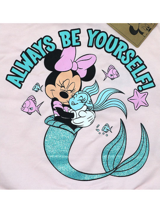 Kids Sweatshirt Pink Minnie Mouse