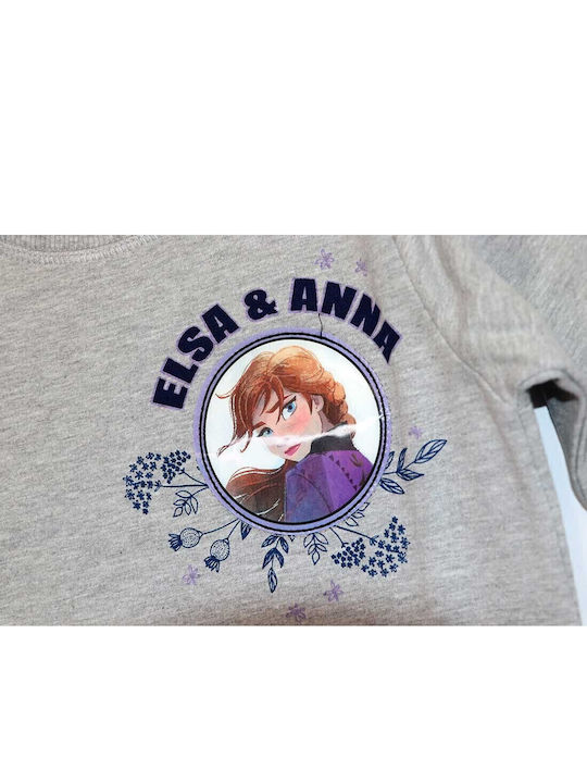 Детски Суичър Сив Frozen