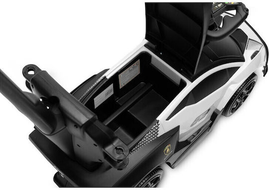 Toyz Lamborghini Essenza Car Ride On with Parental Handle for 12+ Months White
