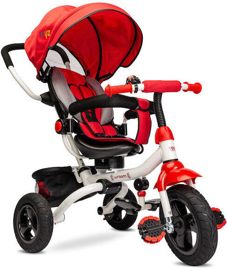 Toyz Wroom Cu Mâner Pentru Părinți Pentru 3-5 Ani Roșu