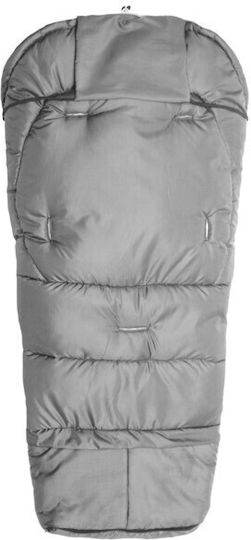 Sensillo Combi Universal Ποδόσακος Καροτσιού Αδιάβροχος Γκρι με Fleece Επένδυση