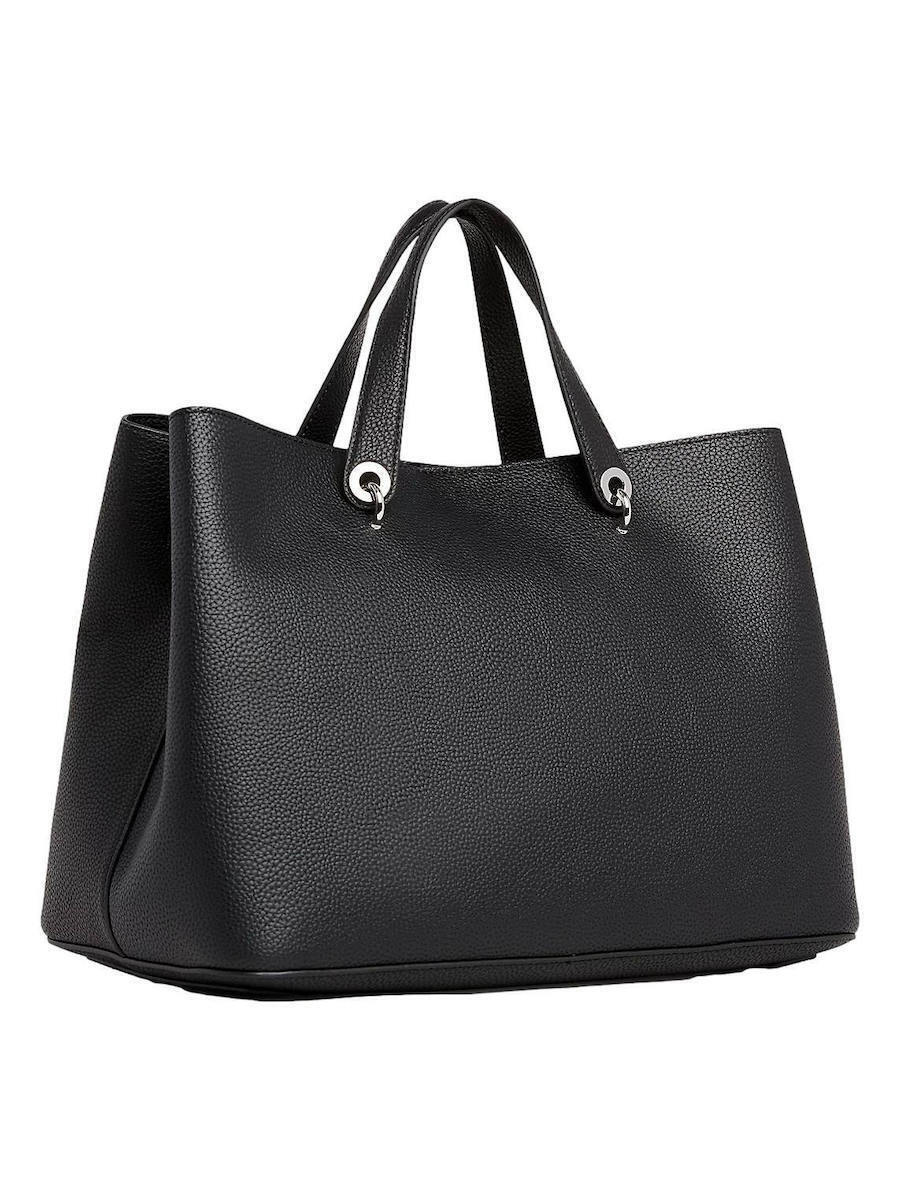 ハンドバッグ   Woman Handbag Black AW0AW16977 BDS Bag with metal logo AW0AW16259 -BDS | Tezza Calzature