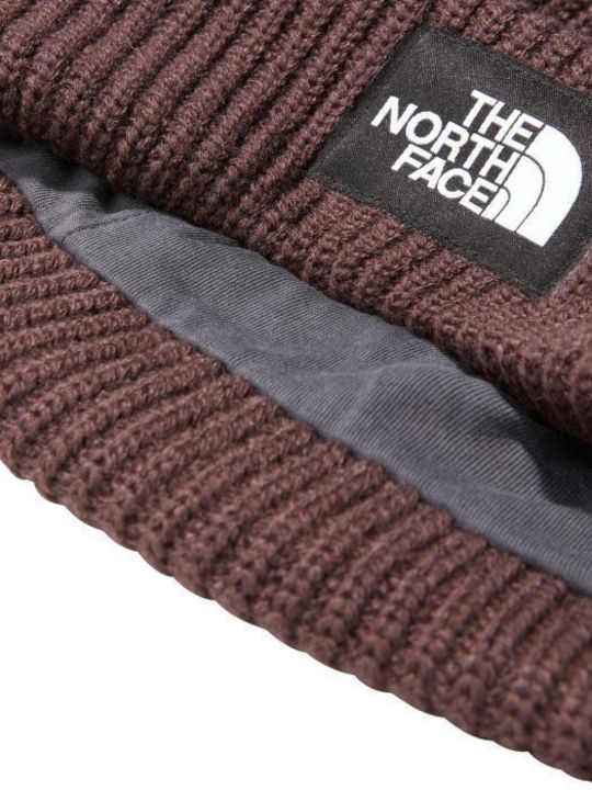 The North Face Knitted Beanie Cap Brown