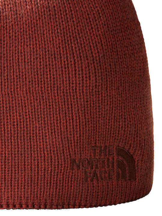 The North Face Beanie Unisex Beanie Gestrickt in Burgundisch Farbe