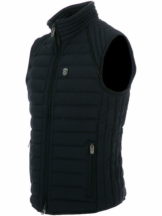 Wellensteyn Ärmellos Herren Jacke Puffer Blau