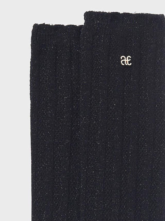 Abel & Lula Kids' Socks Knee-High Black