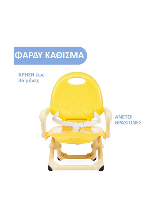 Chicco Portable Plastic Booster Seat for Chair Pocket Snack