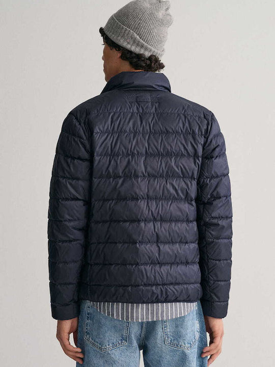 Gant Men's Winter Puffer Jacket Navy Blue