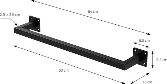 ML-Design Industrial Μεταλλική 12x60cm