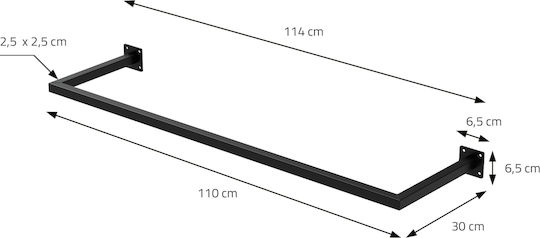 ML-Design Μεταλλική 30x110cm