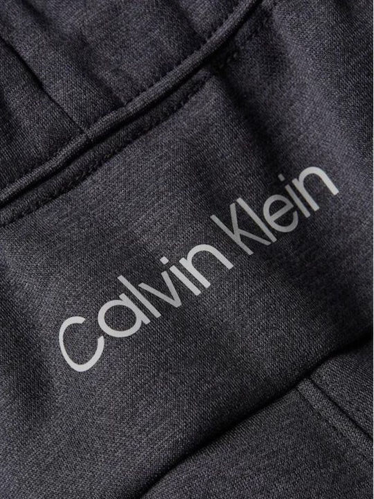 Calvin Klein Men's Sweatpants with Rubber Black