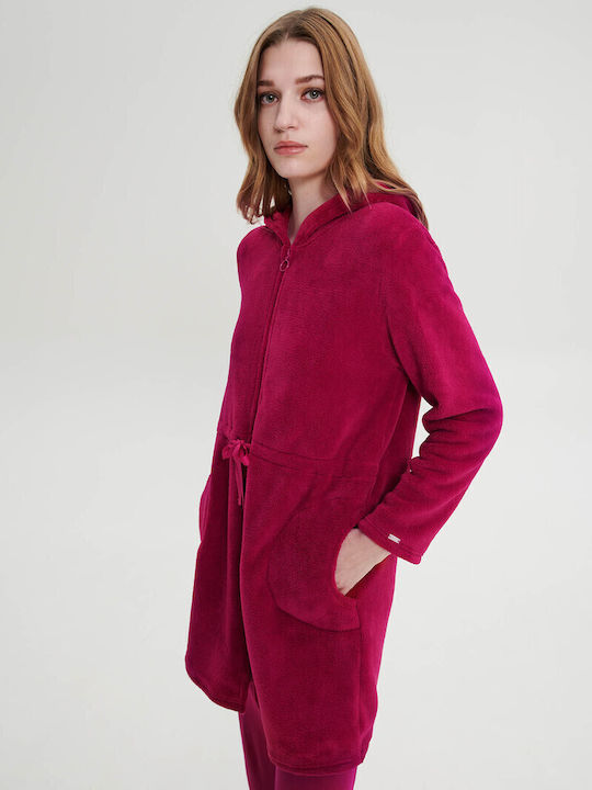 Vamp Winter Damen Robe Fuchsie