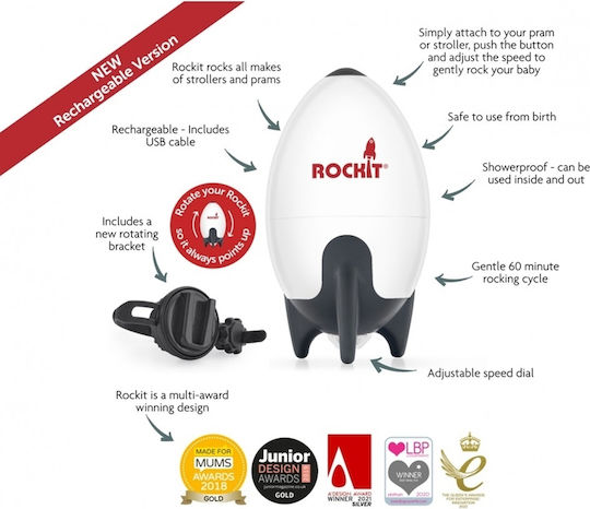 Rockit Stroller Accessories White