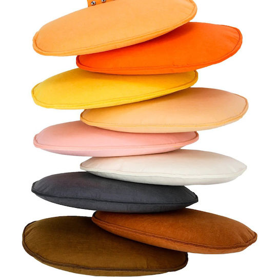 Curve Lab Spielzeug Balance Spielzeug Holzbrett Perfect Arc Yellow Felt & Yellow Felt Kissen