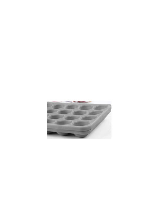 Ruhhy Silicone Lollipop 20 Cups Baking Pan 22.5x18.5x4cm