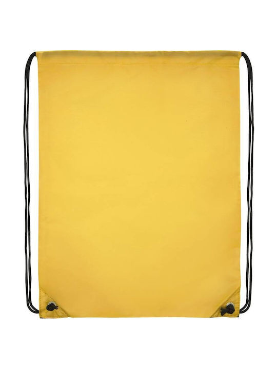 Pf Concept Τσάντα Πλάτης Γυμναστηρίου Κίτρινη