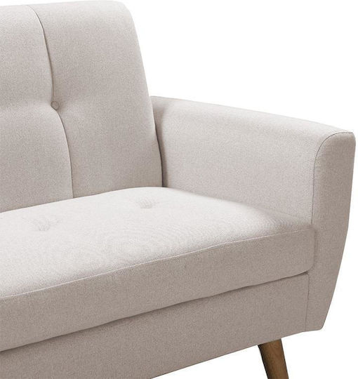 Decency Dreisitzer Sofa Beige 203x75x86cm