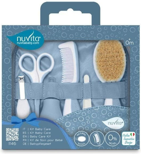 Nuvita Set De Îngrijire Pentru Copii Albastru 9 Bucăți