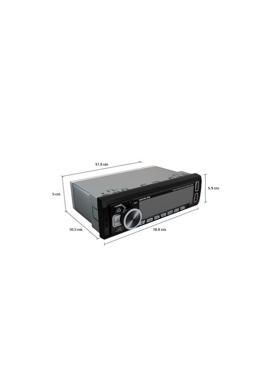 Navitel Sistem Audio Auto 1DIN (Bluetooth/USB)