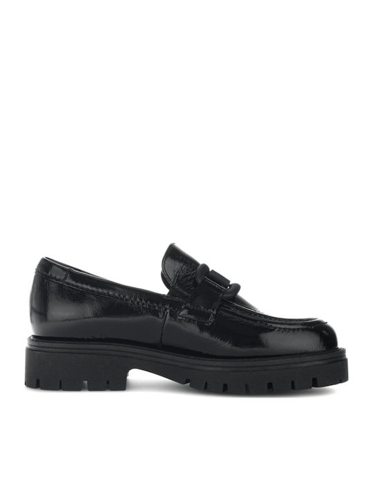 Damen Mokassins in Schwarz Farbe