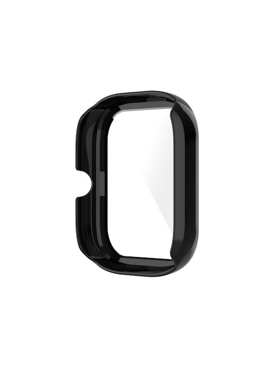 Πλαστική Θήκη με Τζαμάκι σε Μαύρο χρώμα για Amazfit GTS 2 Mini