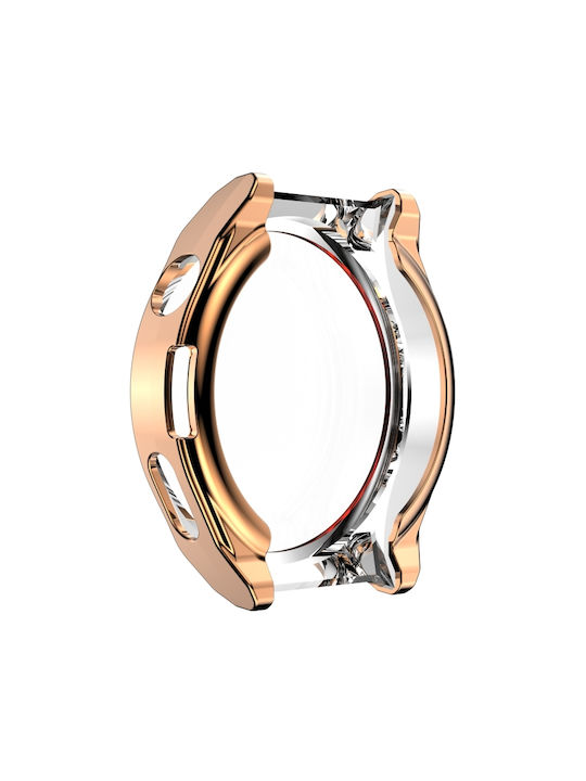Θήκη Σιλικόνης σε Ροζ Χρυσό χρώμα για το Huawei Watch GT 3 Pro 43mm