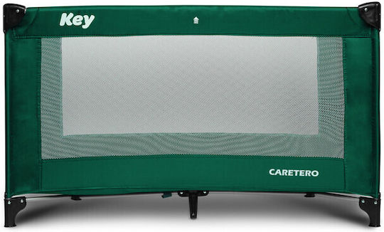 Caretero Key Laufstall mit Matratze Grün 60x120cm