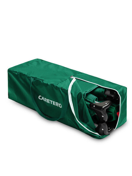 Caretero Key Παρκοκρέβατο με Στρώμα Πράσινο 60x120cm