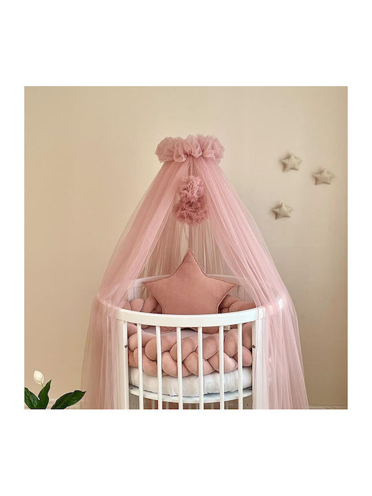 IngVart Mosquito Net Cradle Tulle KUNSM2003 Pink