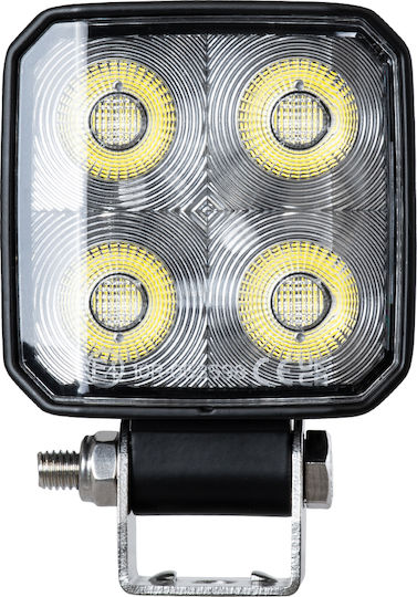 GloboStar Square Waterproof Headlights Car LED Renault Master 12V 40W 7.5cm with White Lighting 20pcs