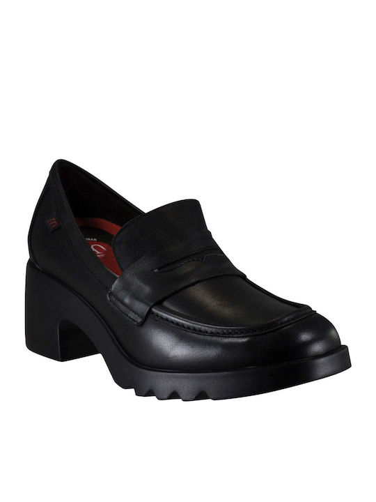 Anatomic Leather Black Heels