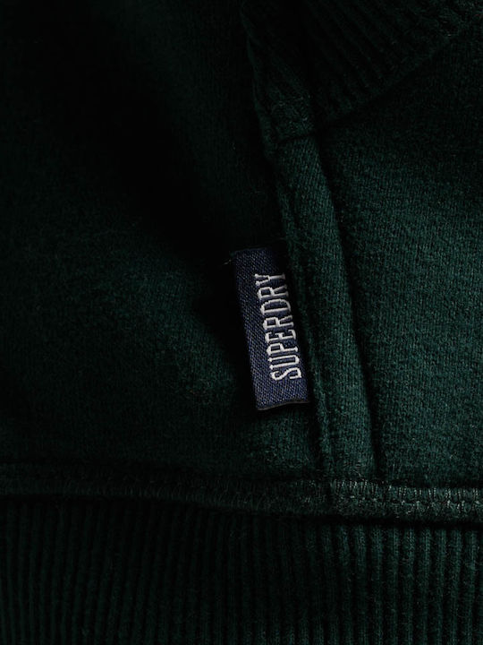 Green Hooded Cardigan