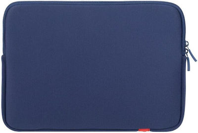 Rivacase Antishock Tasche Fall für Laptop 13.3" in Blau Farbe