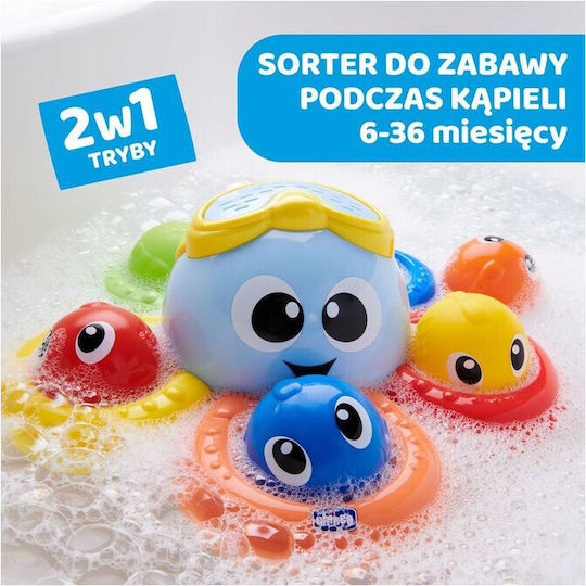 Chicco Το Χταπόδι Του Billy Παιχνίδι Μπάνιου