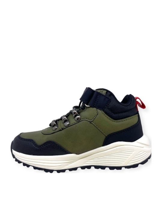 Kids Hiking Boots Climb Rx Mid Khaki