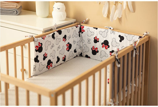 Sensillo Crib Bumpers Classic Inside Gray 60x120cm