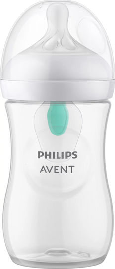 Philips Plastic Baby Bottle Airfree Anti-colic with Silicone Teat for 3-6 Months 260ml